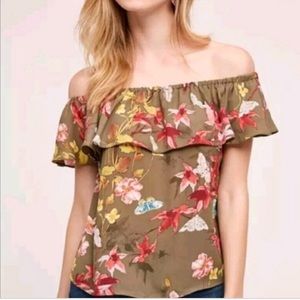 Anthropologie Maeve off the shoulder top